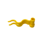 4495b Flag 4x1 Wave Right - Yellow