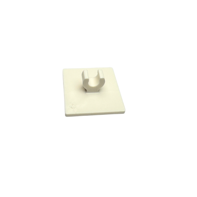 15210 Road Sign 2x2 Square with Open O Clip - White