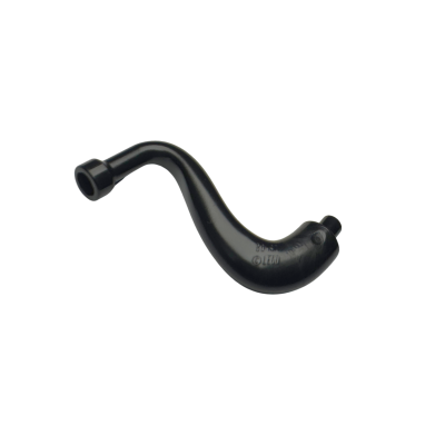 80497 Elephant Tail / Trunk with Bar End  Long Straight Tip - Black