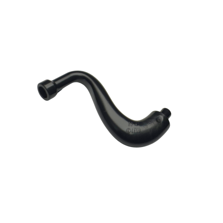 80497 Elephant Tail / Trunk with Bar End  Long Straight Tip - Black