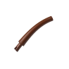 40378 Dinosaur Tail/Neck Middle Section with Bar Hole and Technic Pin Reddish Brown