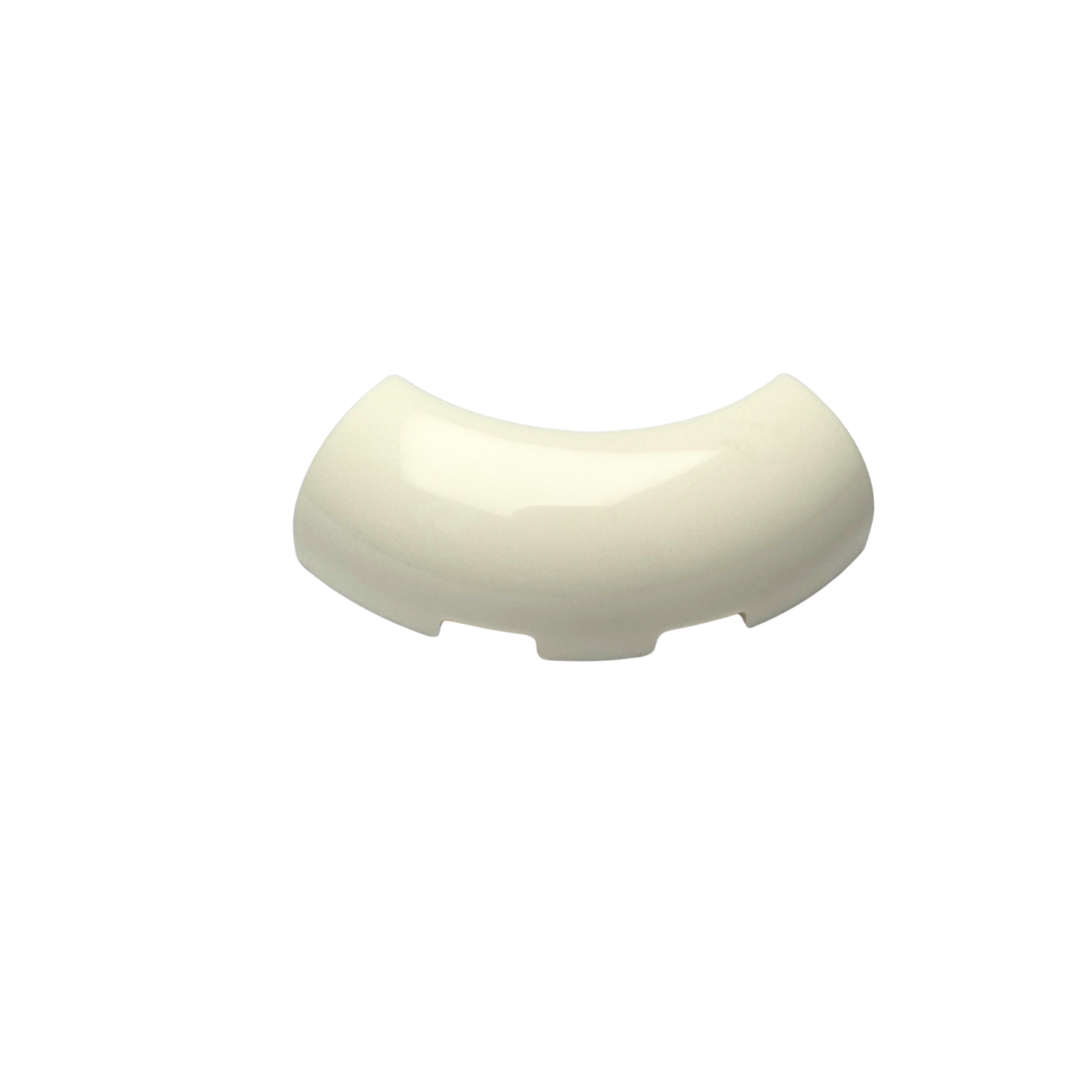 65617 Brick Round Corner 3x3 without Studs - White