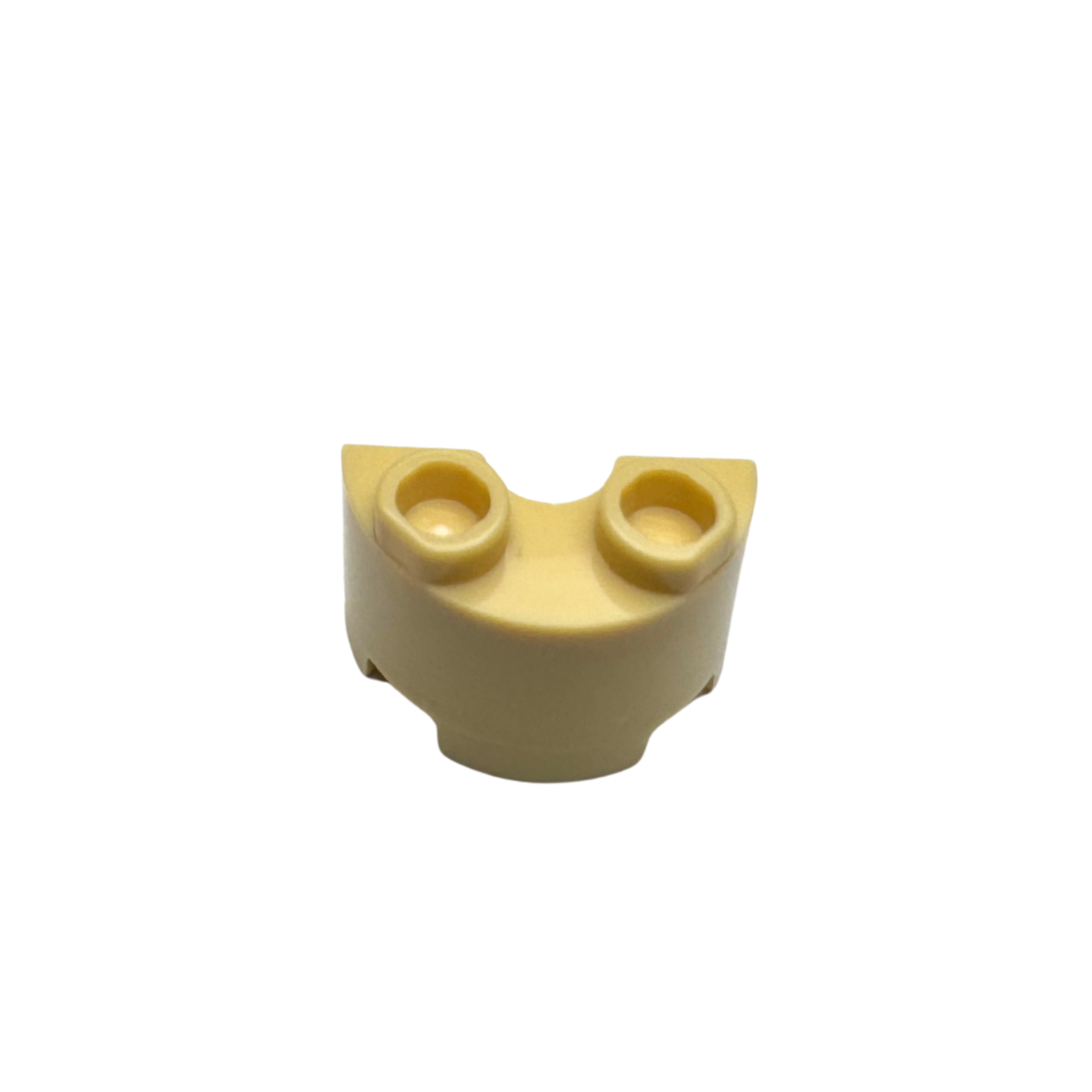 68013 Cylinder Half 1x2x1 - Tan