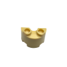 68013 Cylinder Half 1x2x1 - Tan