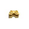 68013 Cylinder Half 1x2x1 - Tan