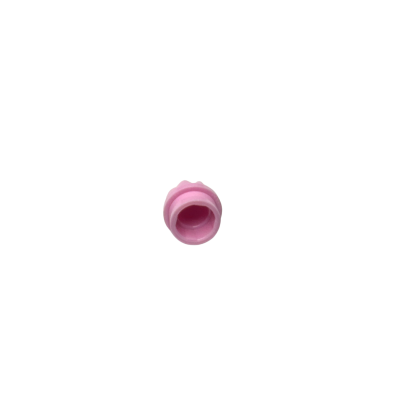 15470 Plate Round 1x1with Vertical Swirl / Twist - Bright Pink