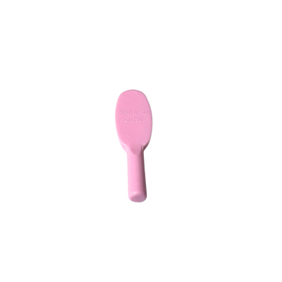 3852b Minifigure Utensil Hairbrush 10mm Handle - Bright Pink