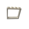 60594 Window 1x4x3 No Shutter Tabs - White