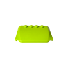 52031 Wedge 4x6x 2/3 Triple Curved - Lime