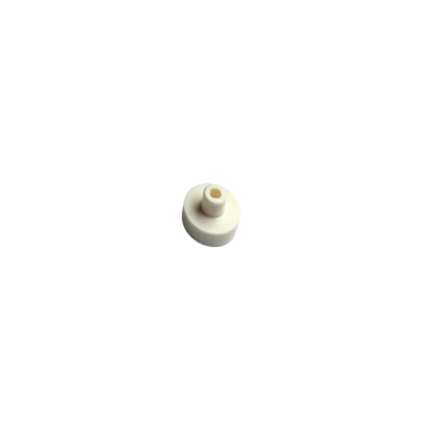 20482 Tile Round 1x1 with Bar and Small Pin Hole - White