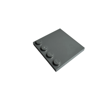 6179 Tile Modified 4x4 with Studs on Edge - Dark Bluish Gray