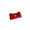 60212 Vehicle Mudguard 2x4 with Arch Studded with Hole - Red