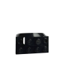 3387 Vehicle Mudguard 4 x 2 1/2 x 2 with Arch Round - Black