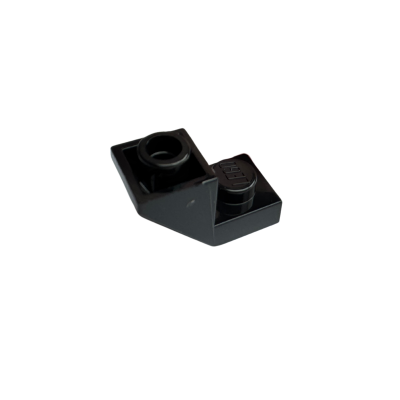 2310 Slope Inverted 45 2x1 with 2/3 Cutout - Black