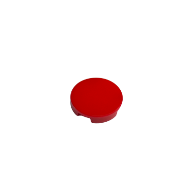 14769 Tile Round 2x2 with Bottom Stud Holder - Red