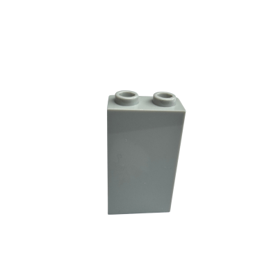 87544 Panel 1x2x3 with Side Supports - Hollow Studs - Light Bluish Gray