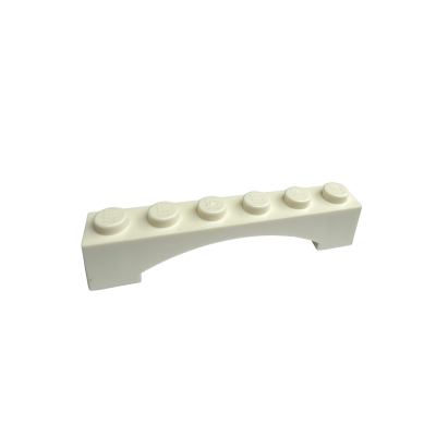 92950 Arch 1x6 Raised Arch - White