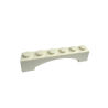 92950 Arch 1x6 Raised Arch - White