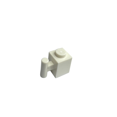 2921 Brick Modified 1x1 with Bar Handle - White