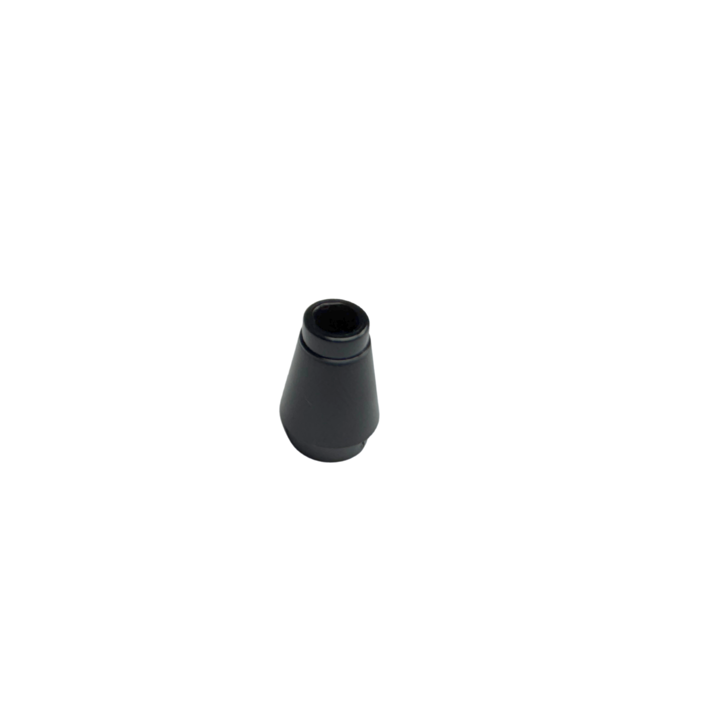 4589b Cone 1x 1with Top Groove - Black