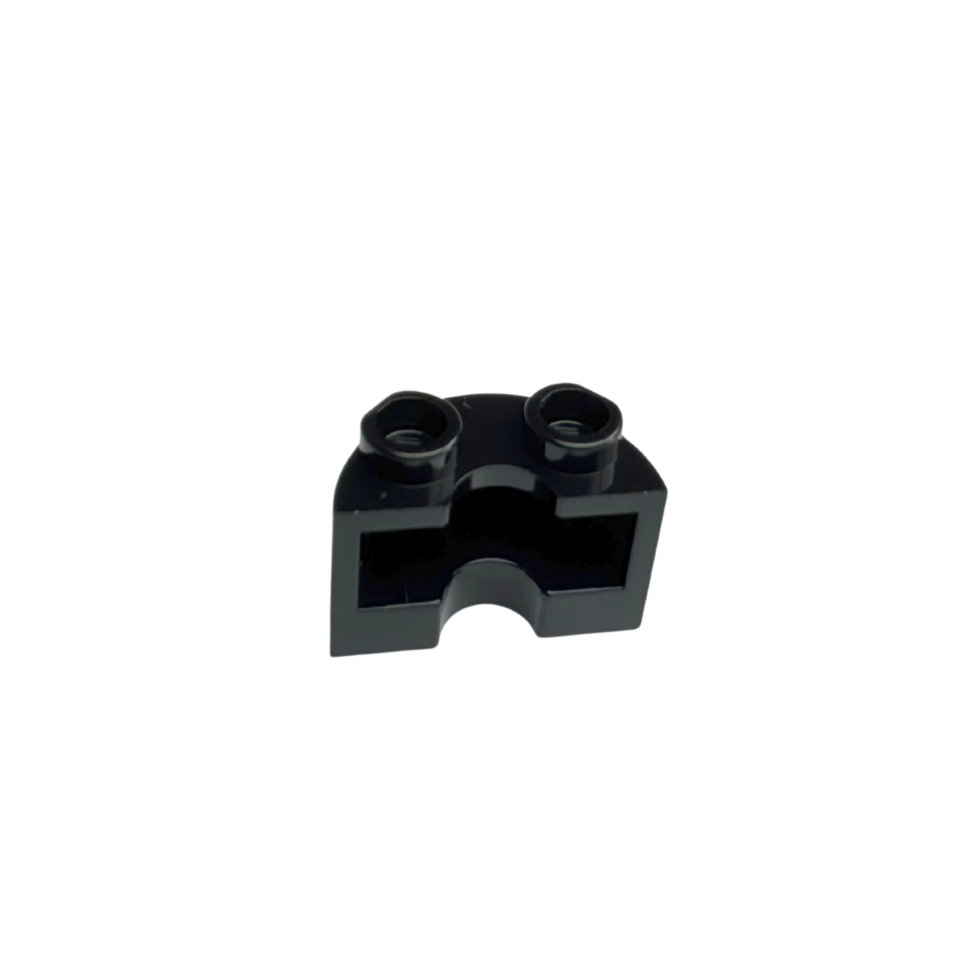 68013 Cylinder Half 1x2x1 - Black