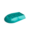 11295 Aircraft Fuselage Forward Bottom Curved 6x8 - Dark Turquoise