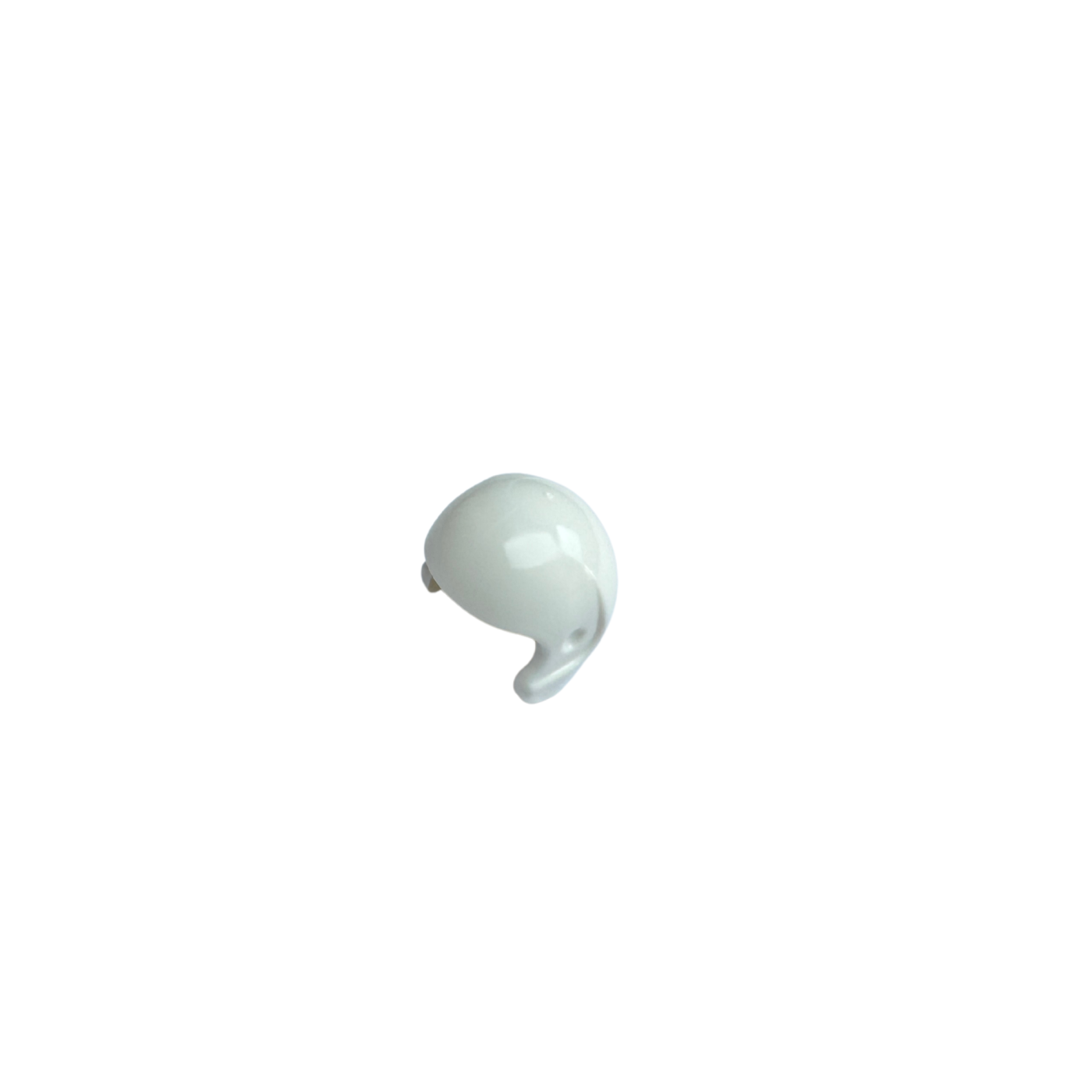 93560 Minifigure Headgear Helmet Sports/Flight - White