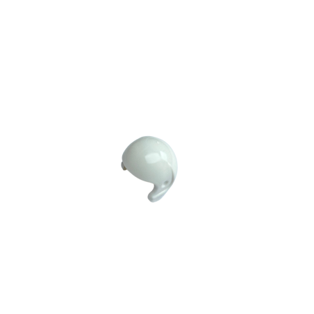 93560 Minifigure Headgear Helmet Sports/Flight - White