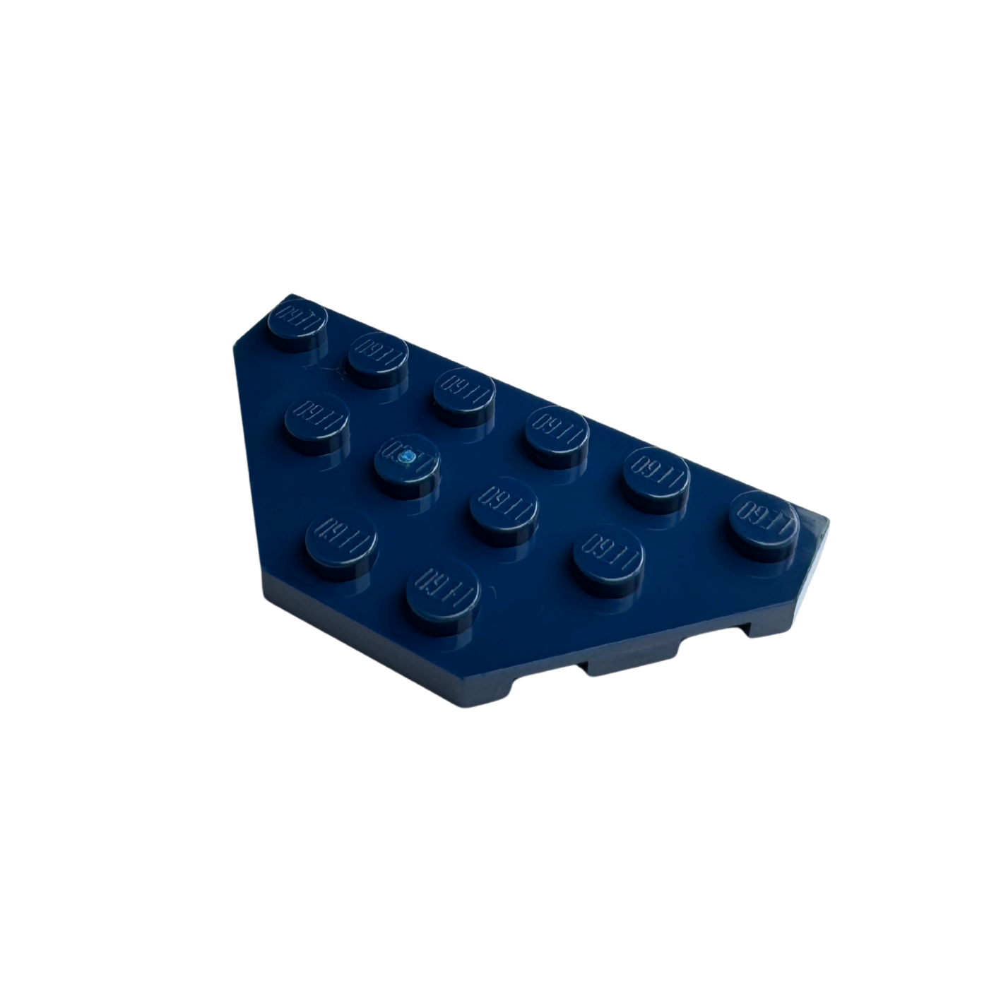 2419 Wedge Plate 3x6 Cut Corners - Dark Blue