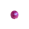 553 Brick Round 2x2 Dome Top -Satin Trans-Dark Pink