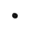 32270 Technic Gear 12 Tooth Double Bevel - Black
