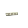 3633 Fence 1x4x1 Lattice - White